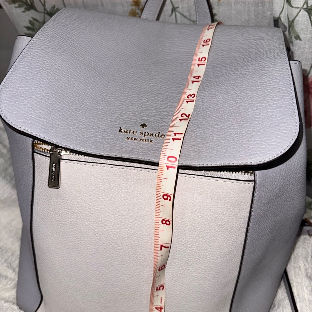 Kate Spade Light Gray Backpack - Picture 3 of 10